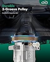 Vista 5 de Compresor de aire SCITOO Compatible con Saturn L100 L200 L300 LW200 2.2L 2001 2002 2003 2004 CO 10679JC Compresor de aire acondicionado