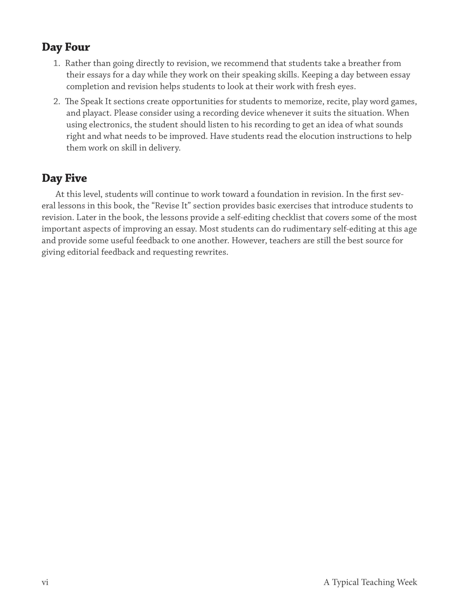Writing & Rhetoric: Commonplace