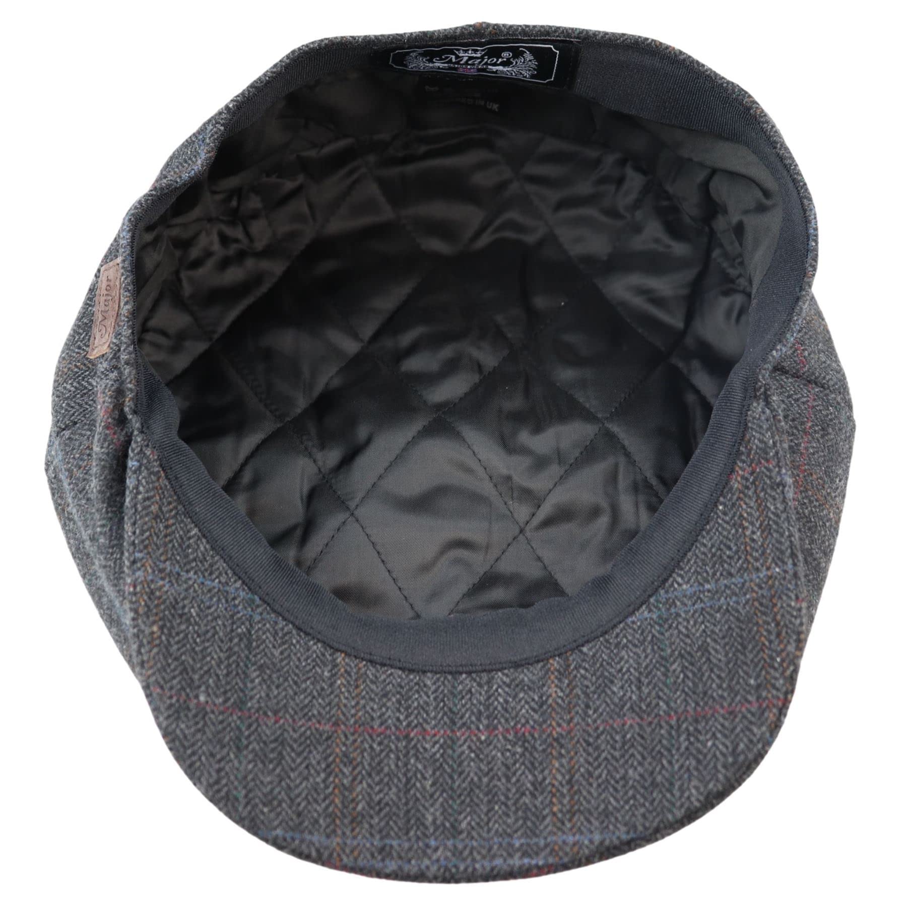 TruClothing.com Herren 8 Bahnen Razor Baker Boy Hut Wolle Tweed Blinders Schiebermütze