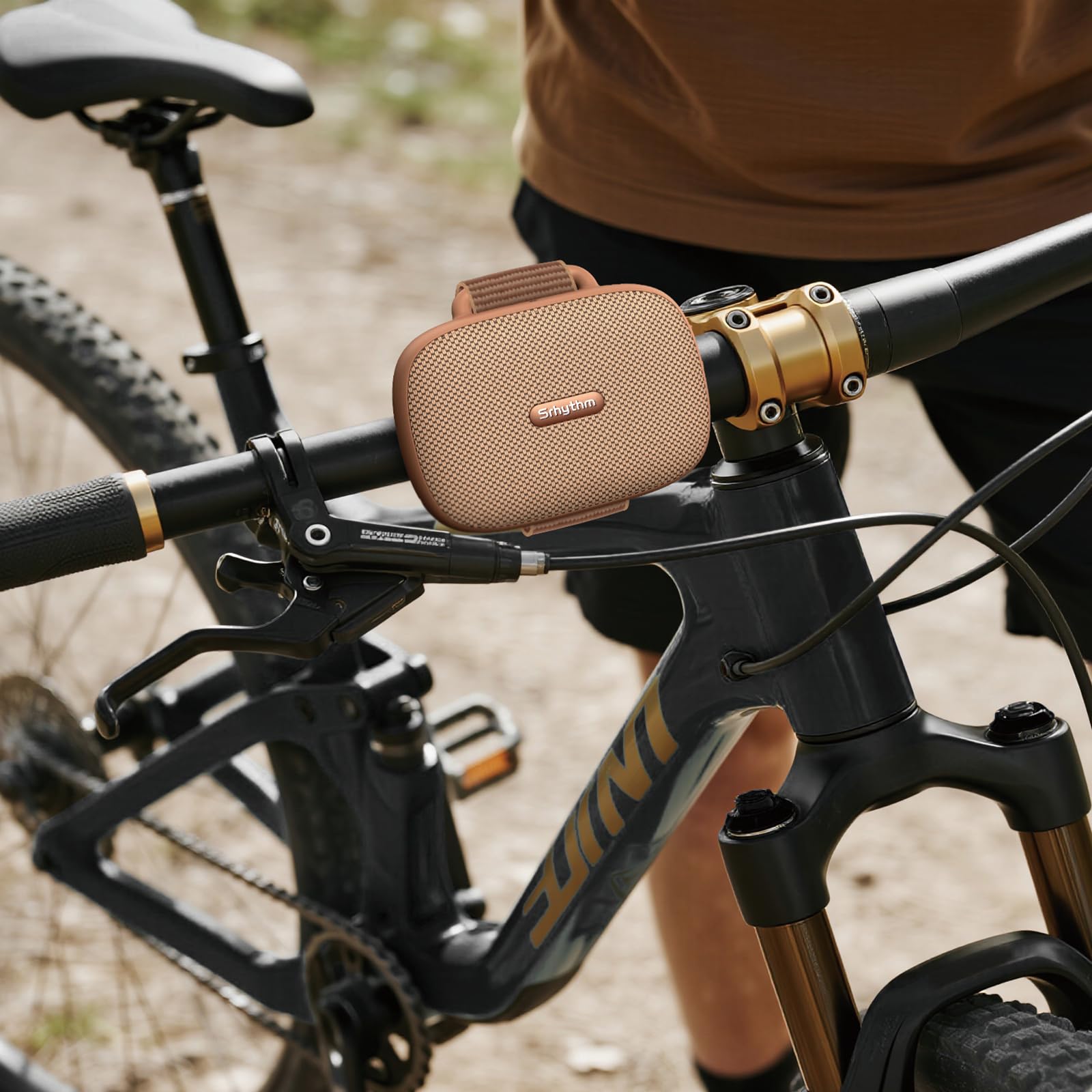 Srhythm Altoparlante Wireless Portatile K1 con app, 6 Modalità EQ Personalizzabili, Bluetooth 6.0, Impermeabile IPX7, 20 Ore di Riproduzione, Piccolo Altoparlante per gli Appassionati di Sport