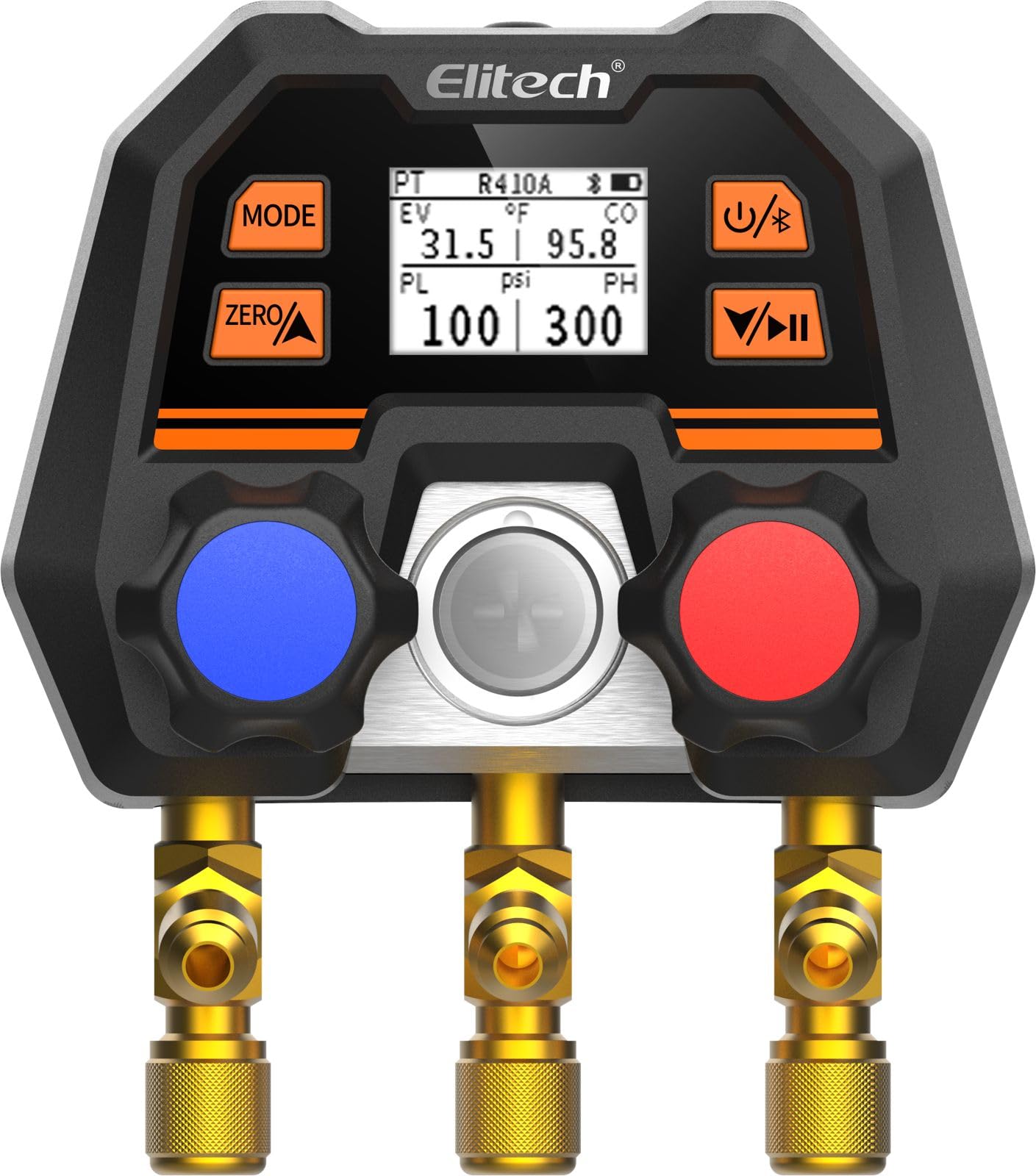 Elitech Smart Digital Manifold Gauge, Subverse Traditional Pressure Gauge, OTA Remote Firmware Upgrade,MS-100-image-41