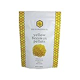 Yellow Beeswax Pellets (1 lb) | 100% Pure, Cosmetic Grade, Triple-Filtered Beeswax for DIY Skin Care, Lip Balm, Lotion, and Candle Making 1 Pound (Pack of 1)