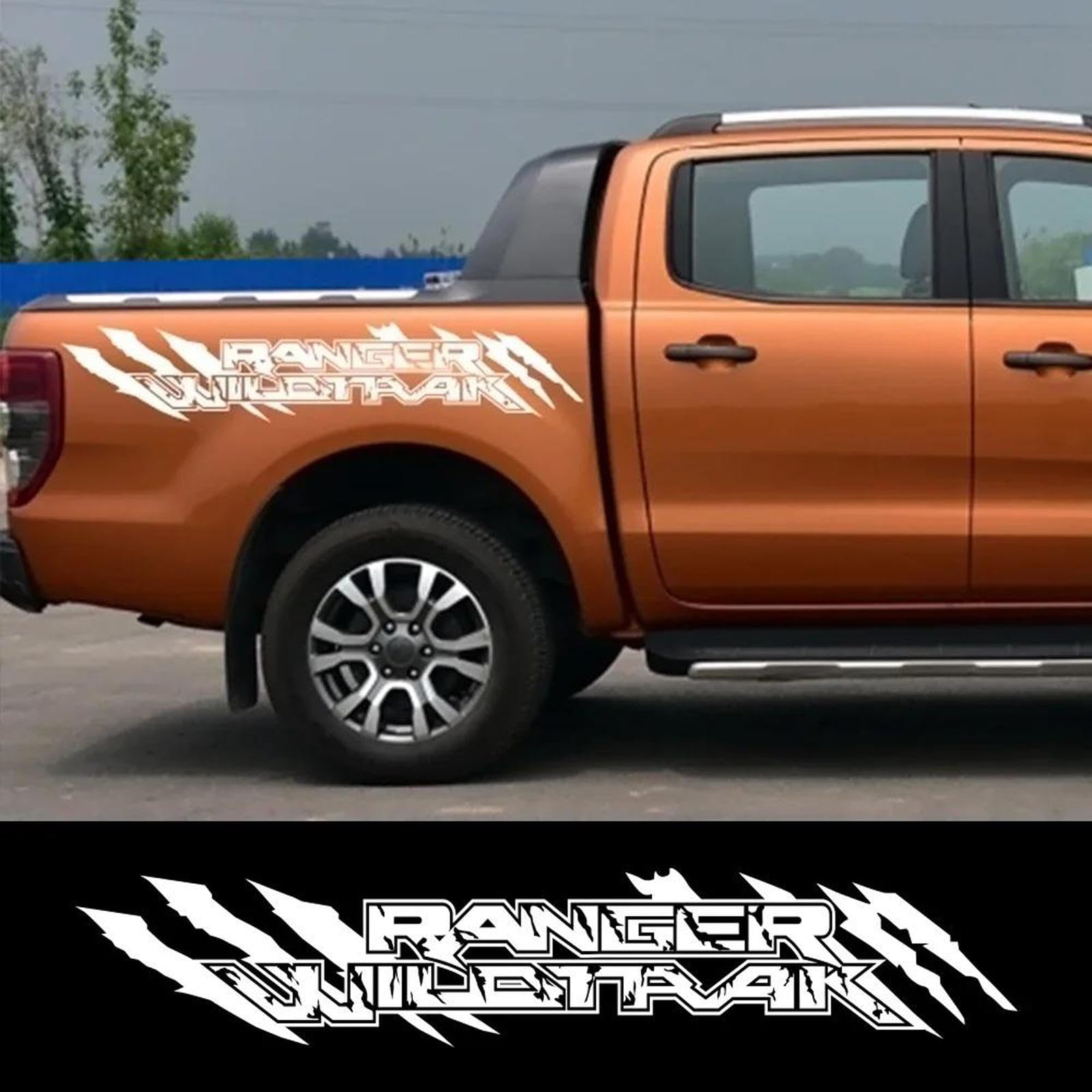 Pickup Adesivi Laterali Del Corpo Per Ford Ranger Raptor Wildtrak - Foto 4
