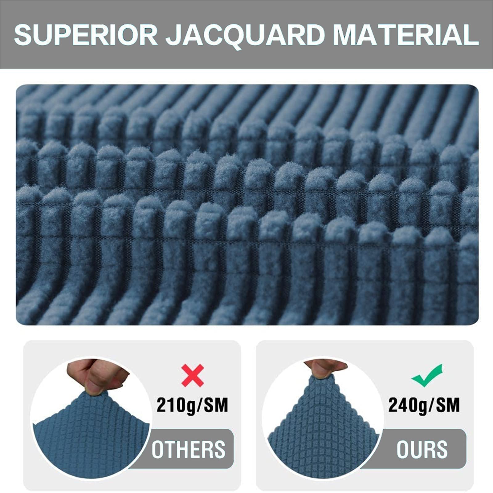 Copribraccioli for poltrona, Copribraccioli for poltrona, Copribraccioli elasticizzati for poltrona Cappucci for braccioli in poliestere morbido Protezione antiscivolo for mobili for sedia, divano, di