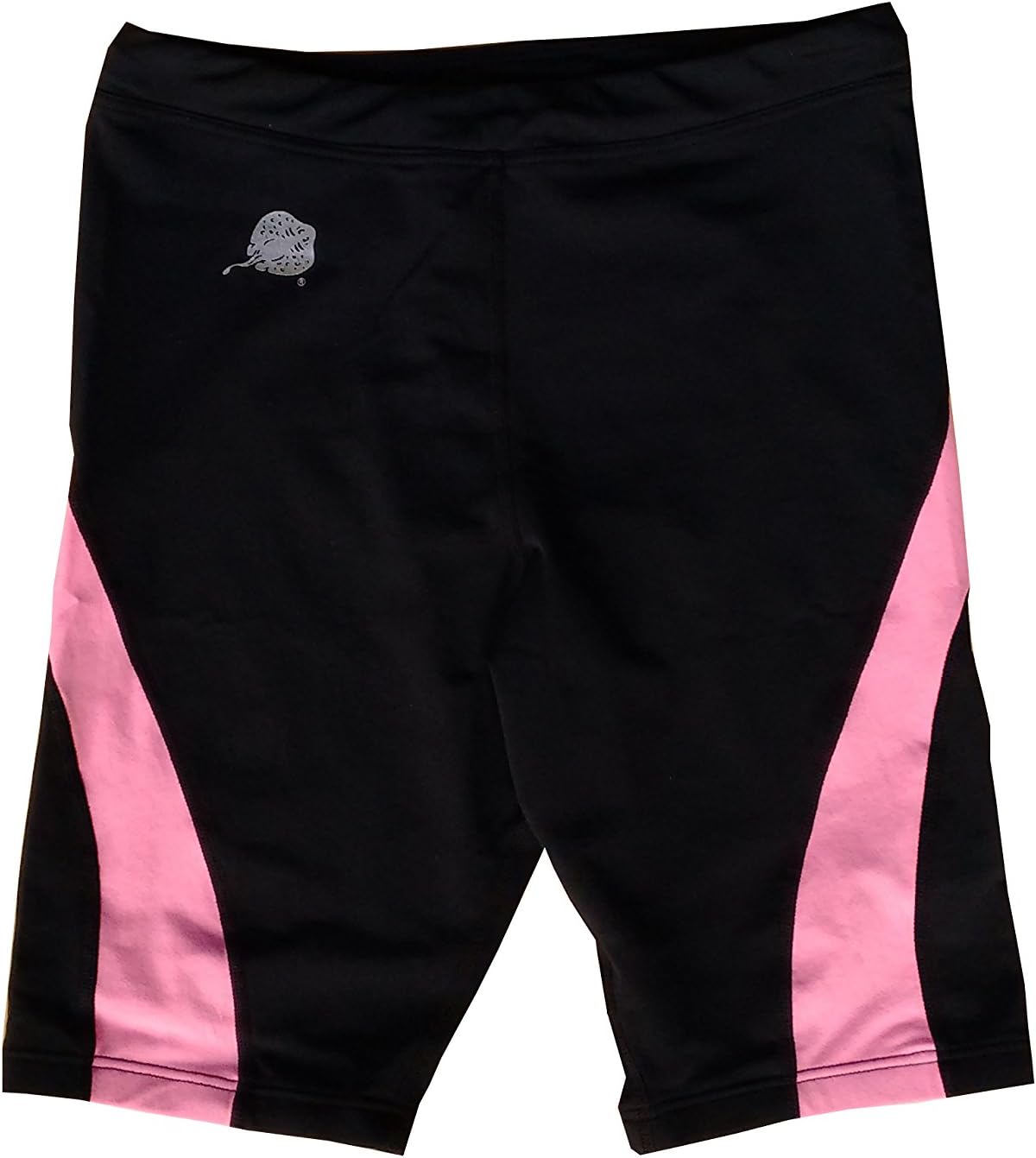 Stingray Ladies Swim Jammers Leggings Shorts Black and Navy (2XL, Black/Pink)
