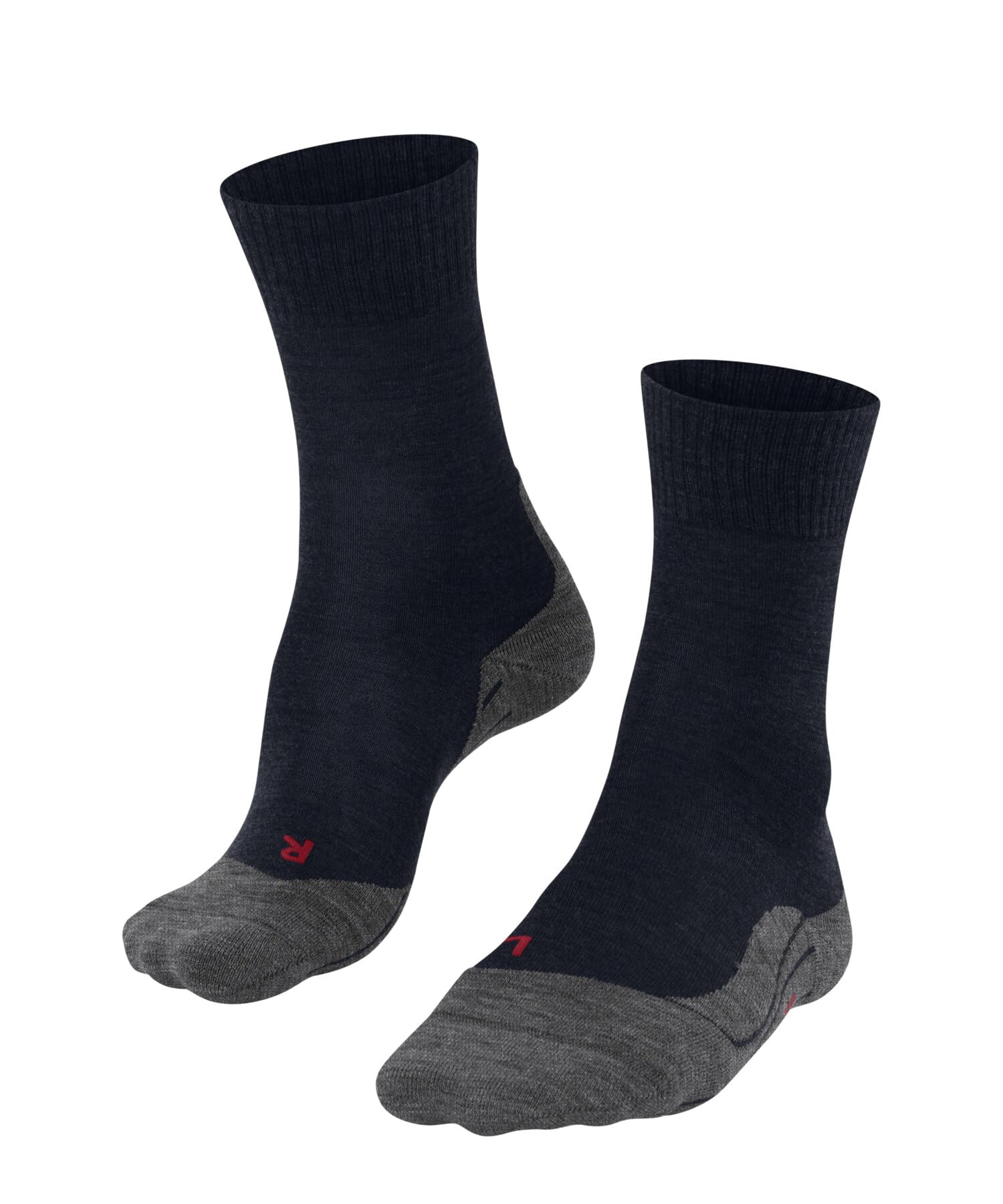 FALKE Damen TK5 Wandersocken leichte Polsterung antiblasen Trekkingsocken lang dünn atmungsaktive schnelltrocknende klimaregulierende geruchshemmende Wolle Funktionsmaterial 1 Paar