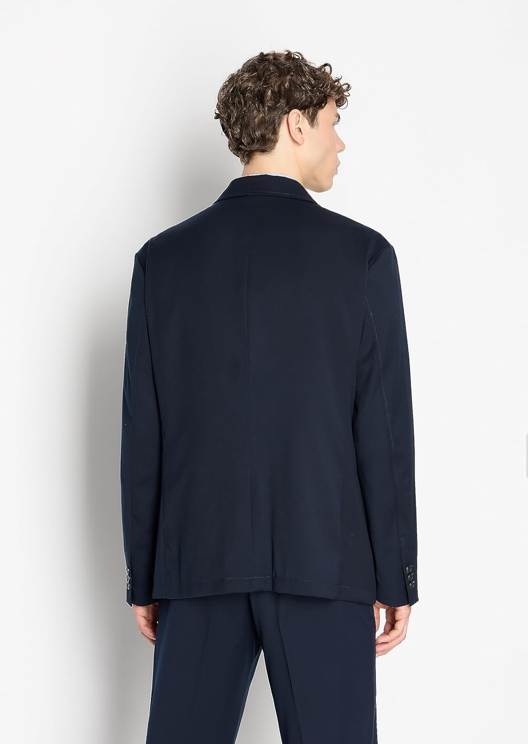 Armani Exchange Women's J16 Boyfriend Cropped Rigid Pigment Dyed Denim