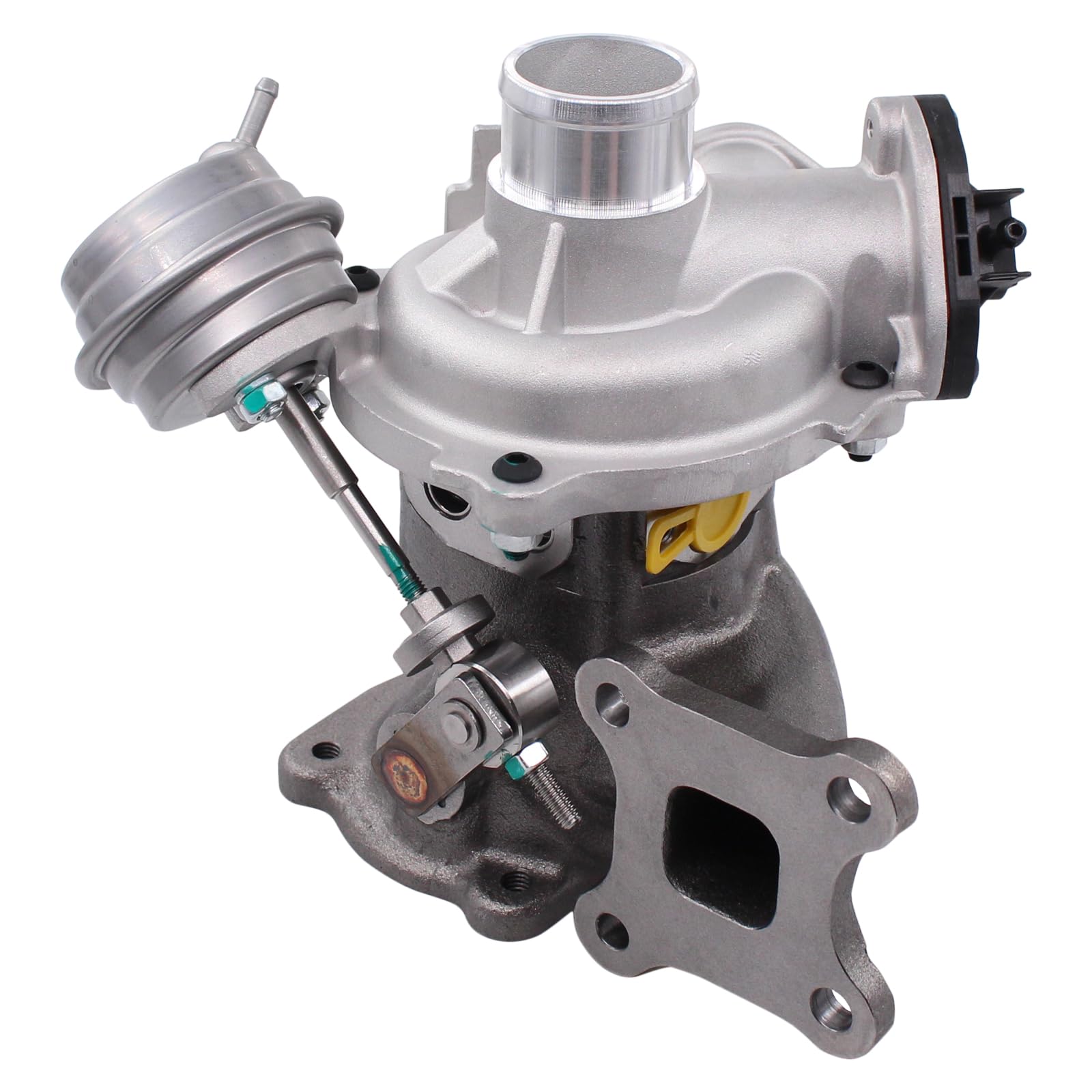 Turbolader Abgasturbolader Turbo Lader Aufladung mit Dichtungen für Fiesta MK7 Fiesta MK6 Focus MK3 Tourneo Connect Tourneo Courier Transit Connect Transit Courier B Max Grand C-Max cmax 1.0 EcoBoost