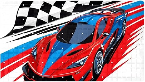 Miniatura 14 de Tapete de baño y ducha, antideslizante con agujeros de drenaje y ventosas para suelo de baño, 15.1 x 26.8 pulgadas (estilo de dibujos animados de