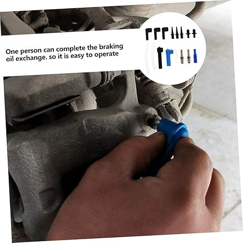 Miniatura 8 de Vaguelly 32 piezas de accesorios de conector de líquido de frenos para automóvil, kit de moto, conectores automotrices, herramienta de líquido de