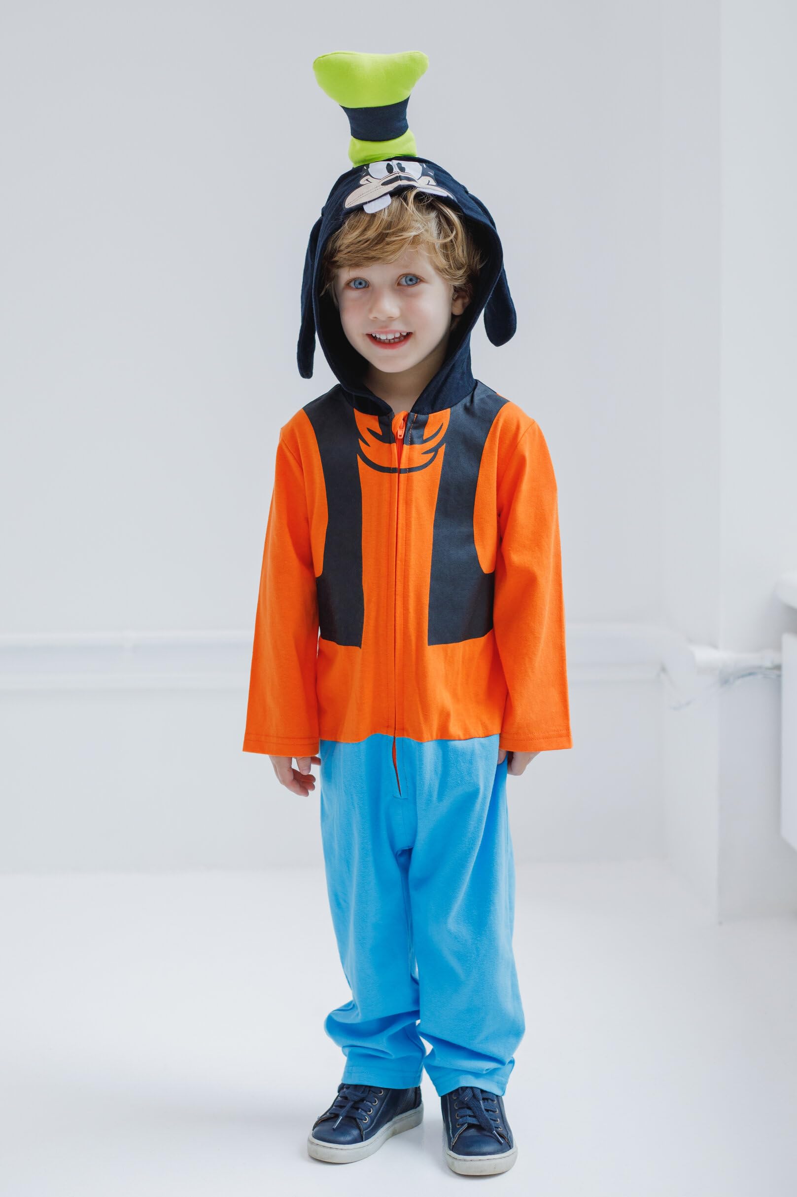 Disney Mickey Mouse Goofy Infant Baby Jungen Zip Up Kostüm Coverall Mehrfarbig 12-18 Monate