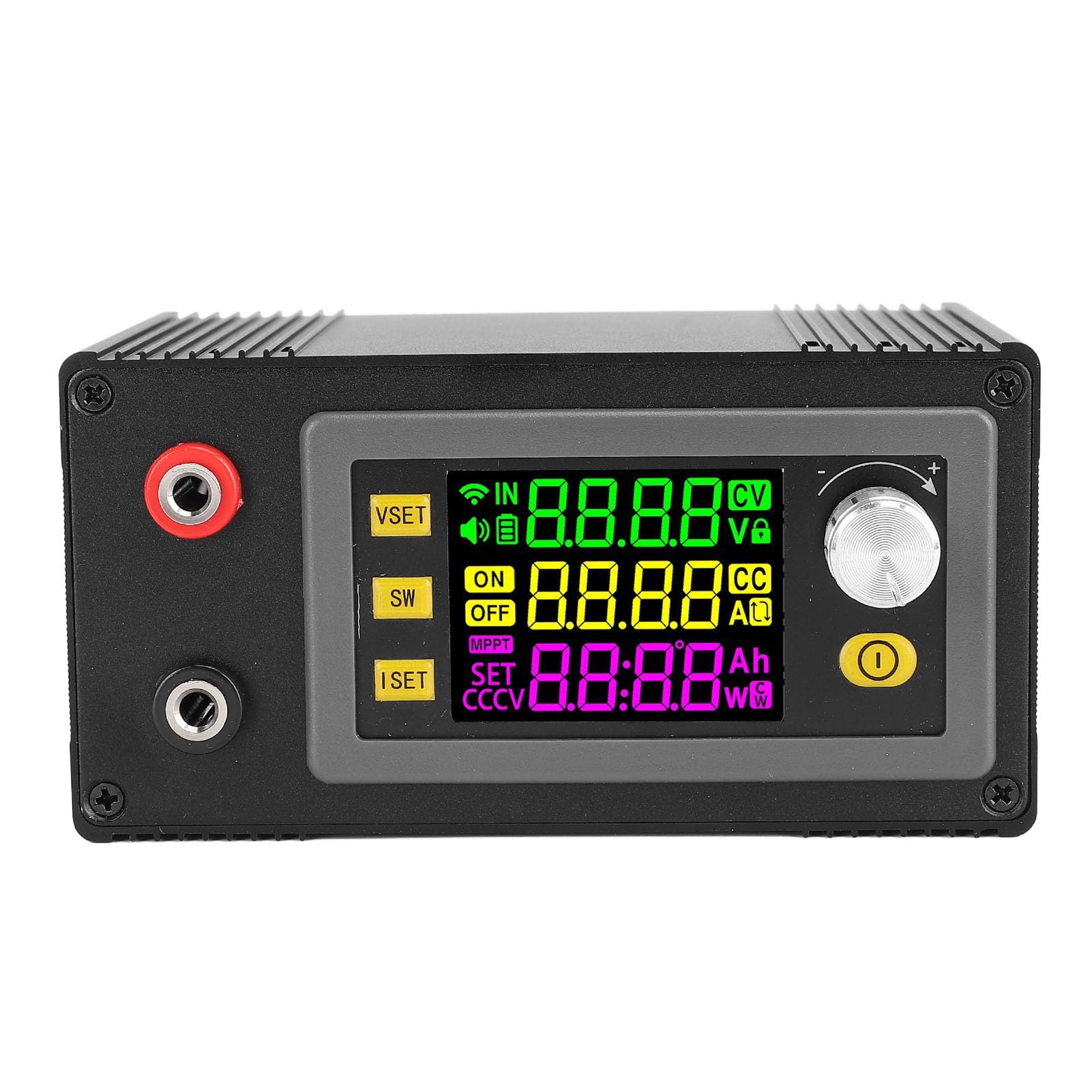Haofy Fuente de Alimentación Regulada de Voltaje Ajustable Portátil Versátil 390W 12-72V Entrada 65V6A Salida para Circuitos de Prueba