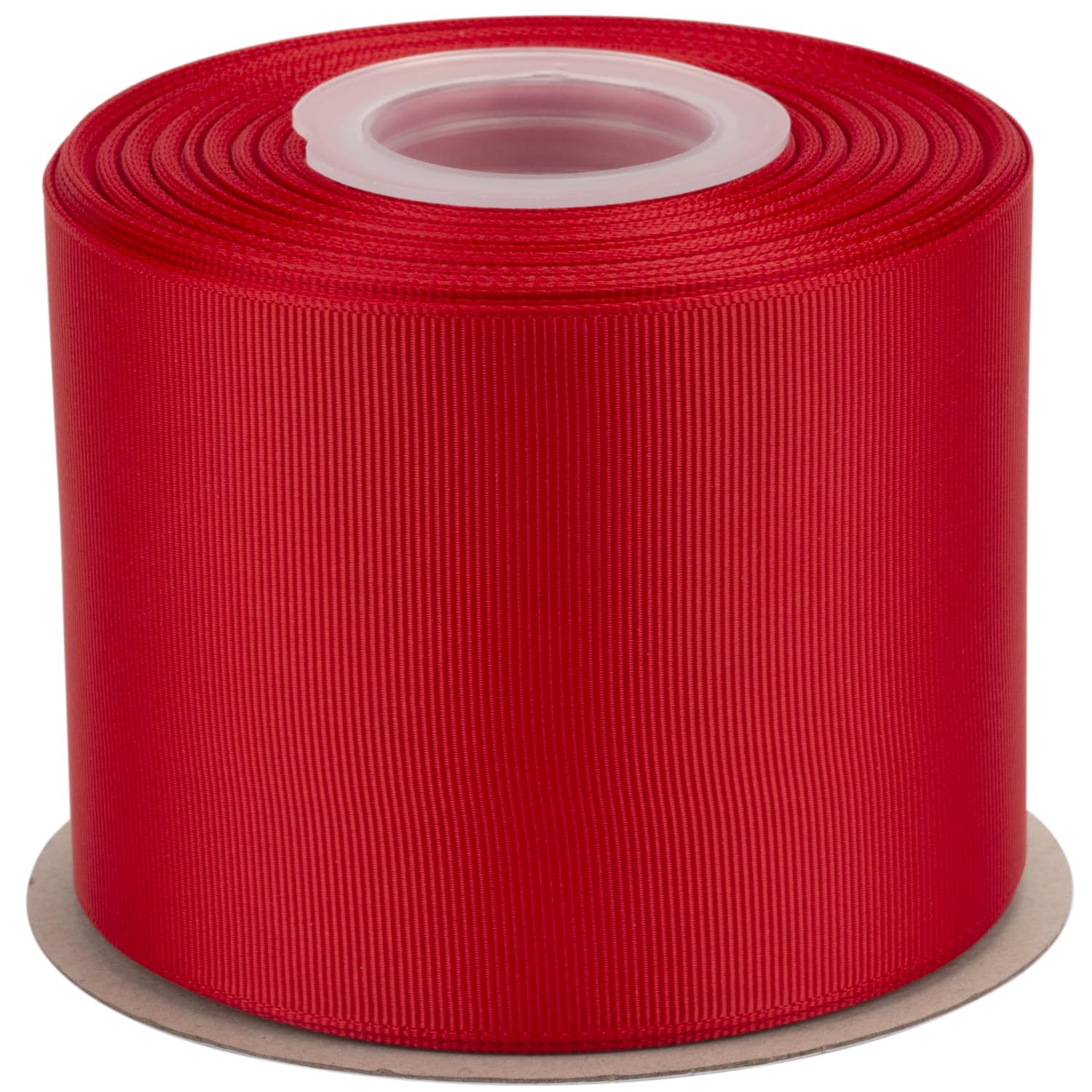 Ribbonitlux Grosgrain Ribbon 75mm x 22.5M โ Premium Polyester Craft Ribbon for Hair Bows, Gift Wrapping, Weddings & DIY โ Solid Red(#250) โ 1 Roll