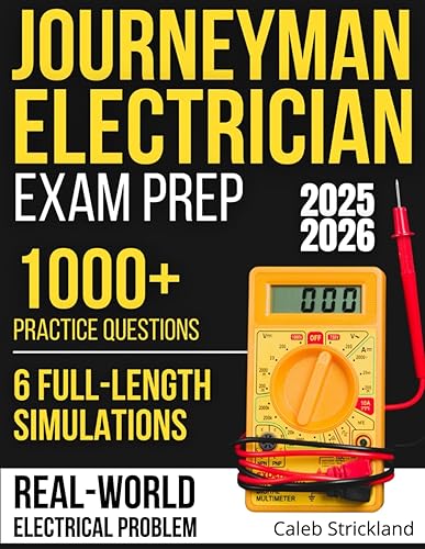 Journeyman Electrician Exam Prep: Complete NEC Guide with 1000+ Practice