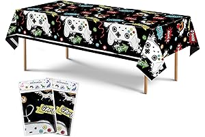 Disposable Video Game Decorations | Embellish Your Party with WERNNSAI's Immersive Tablecloths