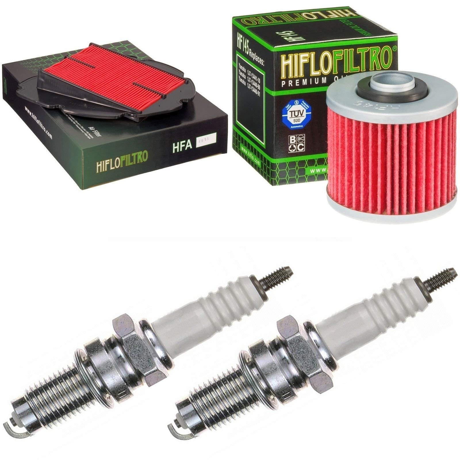 Filtro de aire Filtro de aceite Bujías TDM 900 2002 – 2011 Kit de mantenimiento
