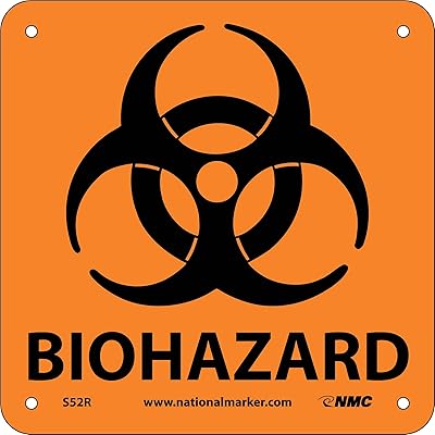 NMC S52R Warning Sign with Graphic,