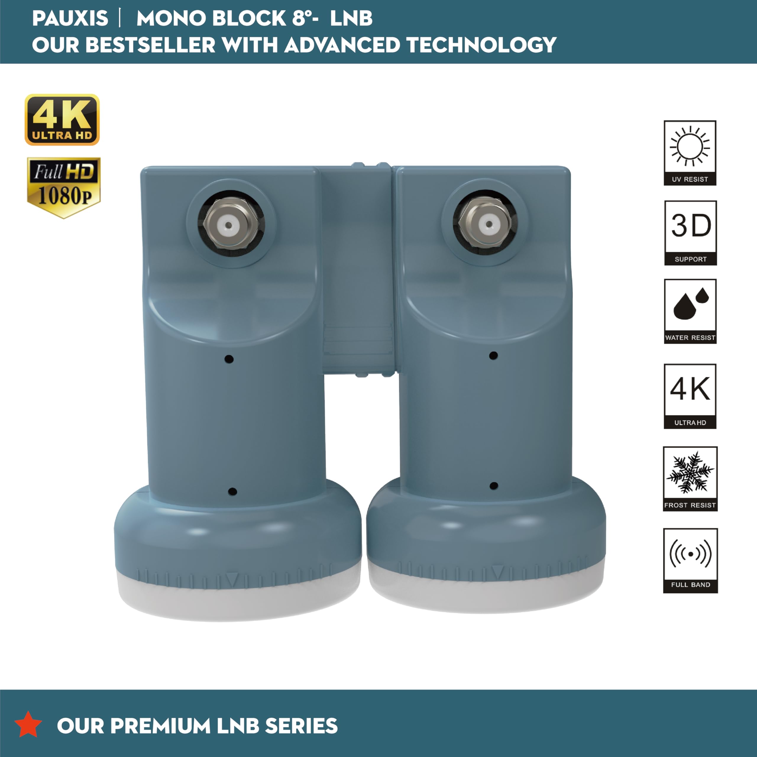 monobloque universal lnb mono8 grados
