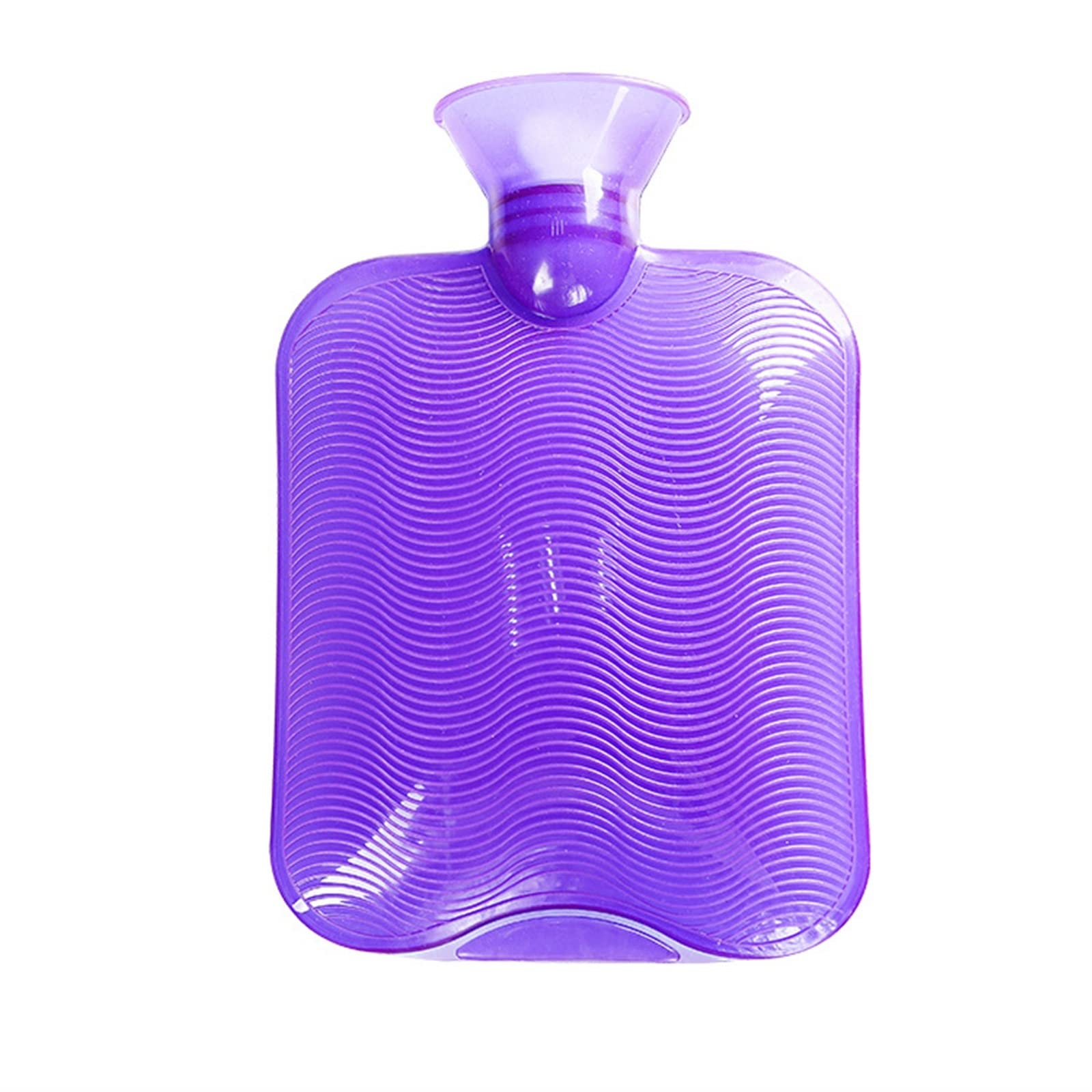 Botella de agua caliente portátil Color Agua gruesa Accesorio Bolsas aleatorias goma Casa/Rojo(Purple)