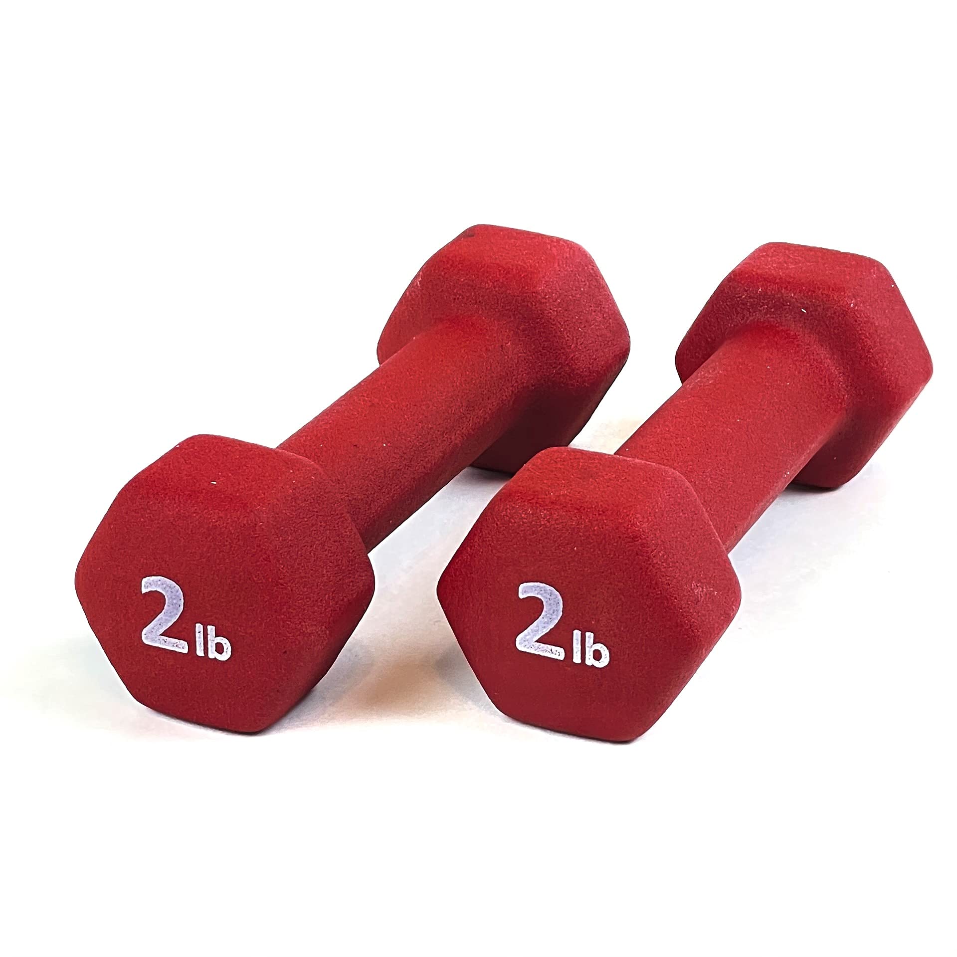 Rainforest Basics Neoprene Coated Dumbbell Hand Weight Set