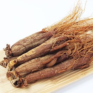 Ginseng coreano vermelho panax ginseng coreano raiz de ginseng vermelho ginseng coreano natural orgânico montanha Changbai ginseng selvagem ginseng inteiro (250 gramas)
