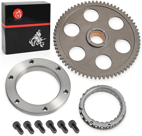 Miniatura 5 de Kit de embrague de arranque Rodamiento de engranajes unidireccionales para Yamaha Grizzly 400 450 660 Kodiak 400 450 Rhino 450 660 Wolverine 450