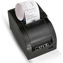 SNBC BTP-M300 Receipt Printer | Bluetooth Dot Matrix Printer with Auto Cutter and Internal Power Supply | Windows Driver and iOS/Android/Linux SDK | Fade-Resistant Kitchen Printer USB, Bluetooth