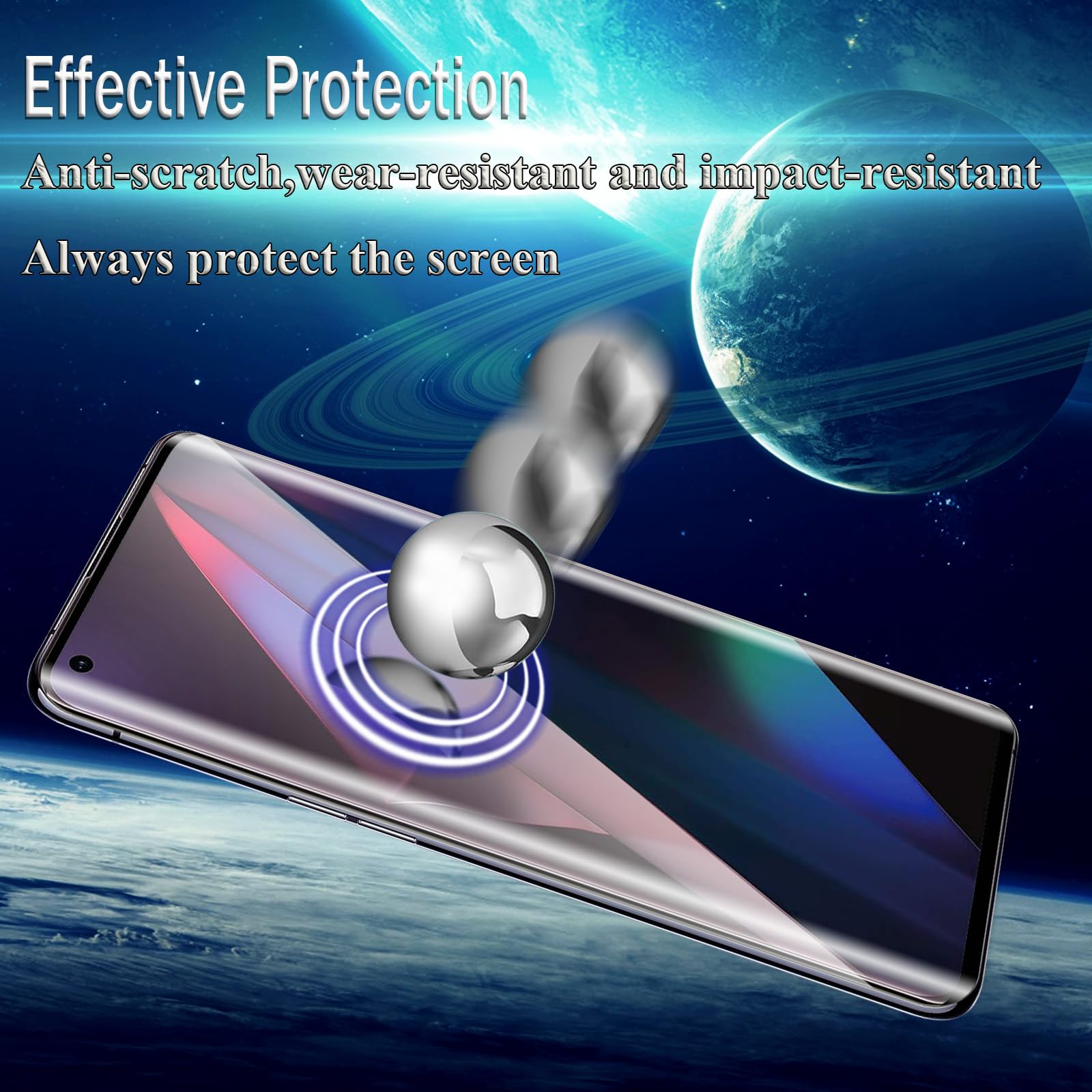 PELLICOLA IN VETRO TEMPERATO Per OPPO FIND X6 PRO PROTEZIONE COMPLETA CURVO X 6 PELLICOLA IN VETRO TEMPERATO Per OPPO FIND X6 PRO PROTEZIONE COMPLETA CURVO X 6