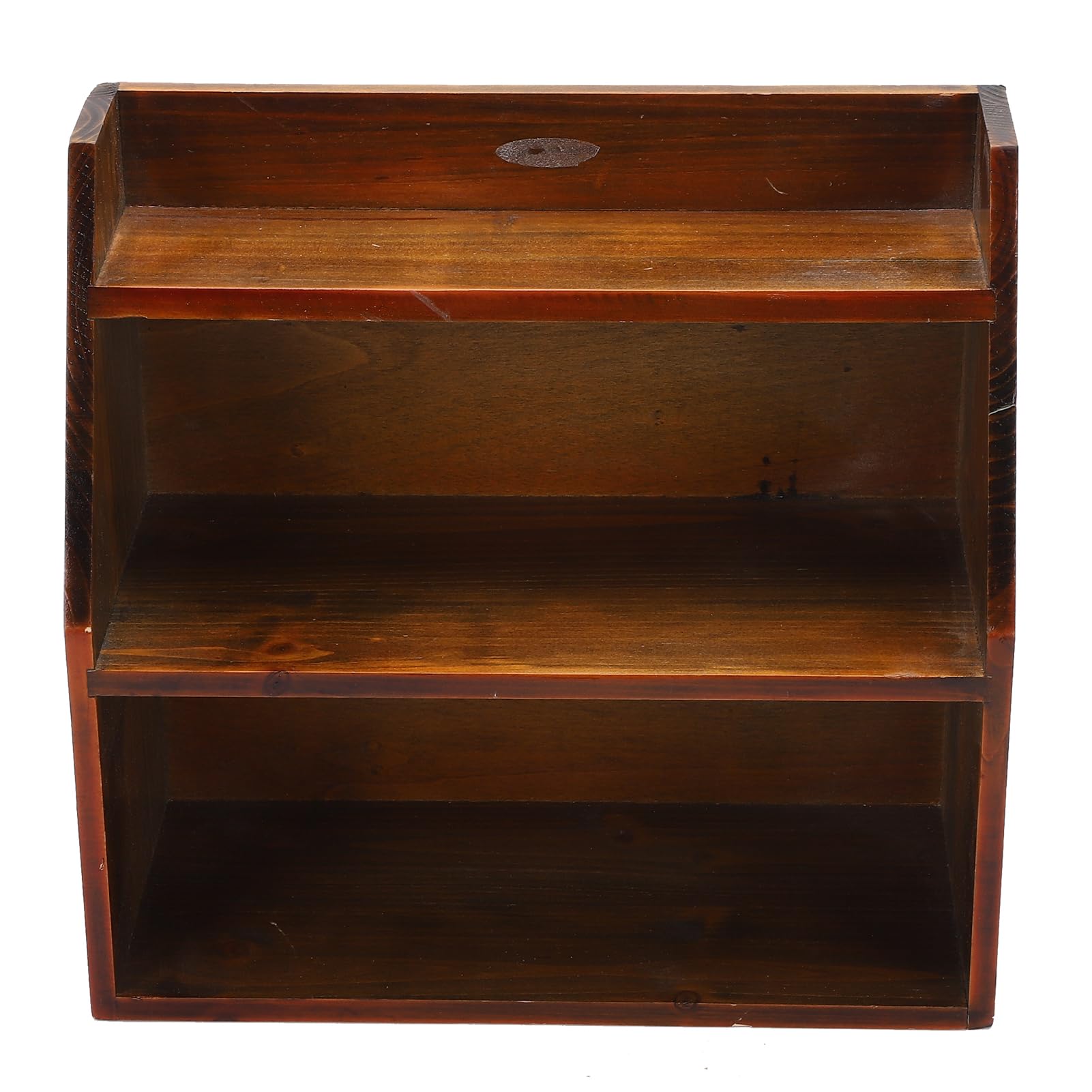 Étagère en bois vintage pour organiser la cuisine et décorer le salon avec style