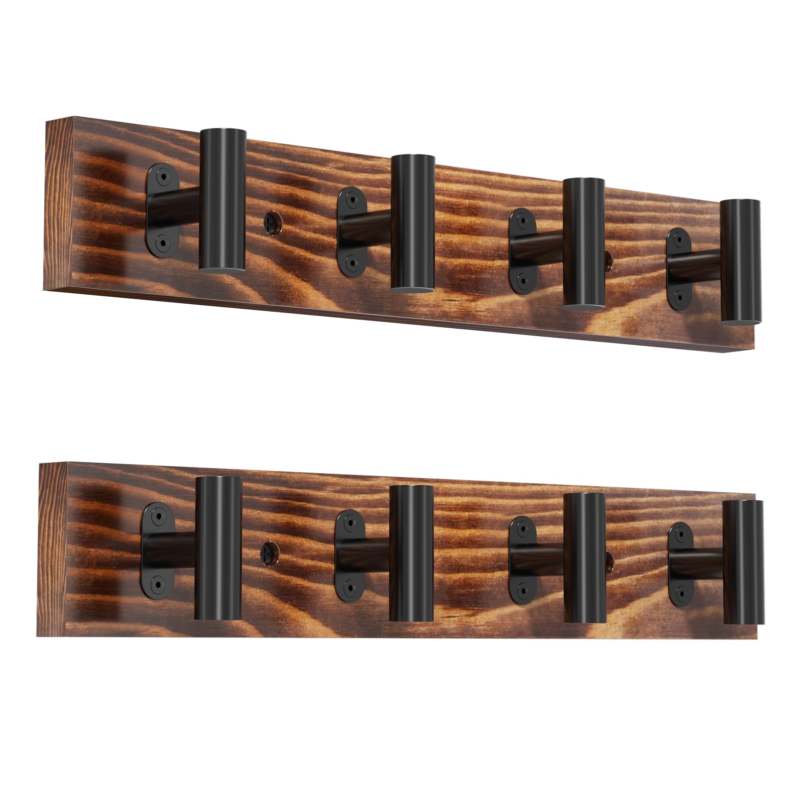 Photo 1 of Orapoke 2-Pack Wall Mount Coat Rack