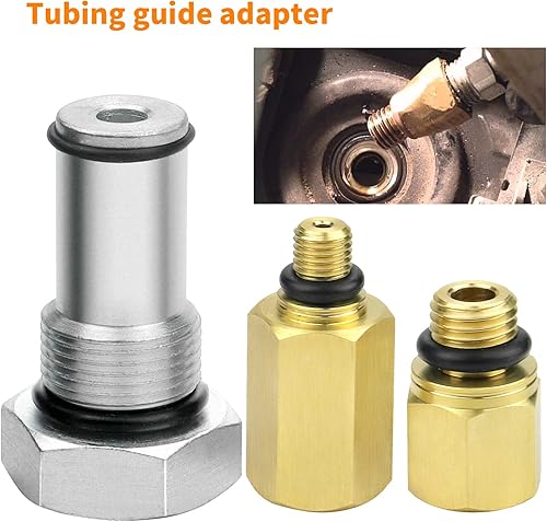 Miniatura 4 de Mekar 6.0 Kit de adaptadores de enchufe de válvula IPR y riel de aceite y bomba de aceite de alta presión 6.0 Herramienta de montaje de prueba de