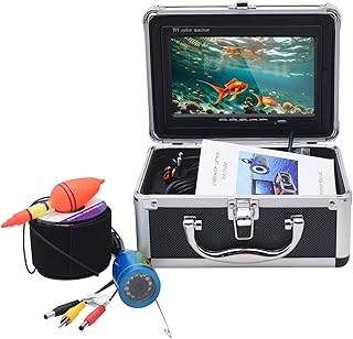 KAOLALI Unterwasser-Angelkamera Kamera für Unterwasserangeln, LCD-Display, HD, 1080P, Unterwasserkamera, Angeln, Wasserdicht, für Fischerei auf EIS im See und Boot