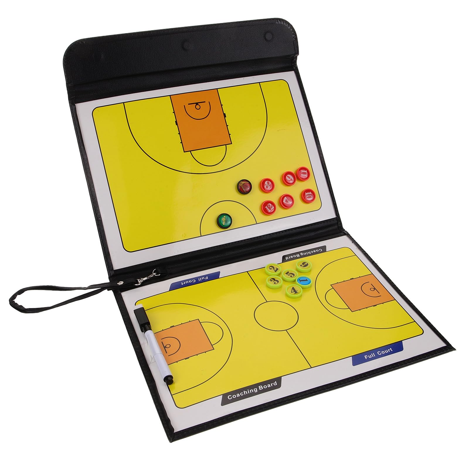 Tablero de Escritura Tríptico para Deportes, Pvc, Portátil