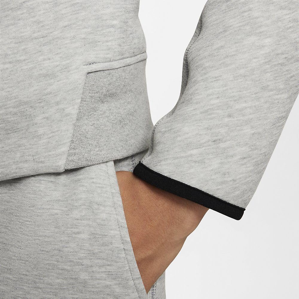 Nike B NSW Tech FLC Crew Felpa con Cappuccio Bambini e Ragazzi