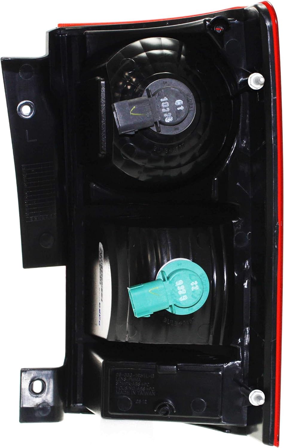 Garage-Pro Driver Side Tail Light Assembly For 2008-2010 Chrysler Town & Country, Halogen