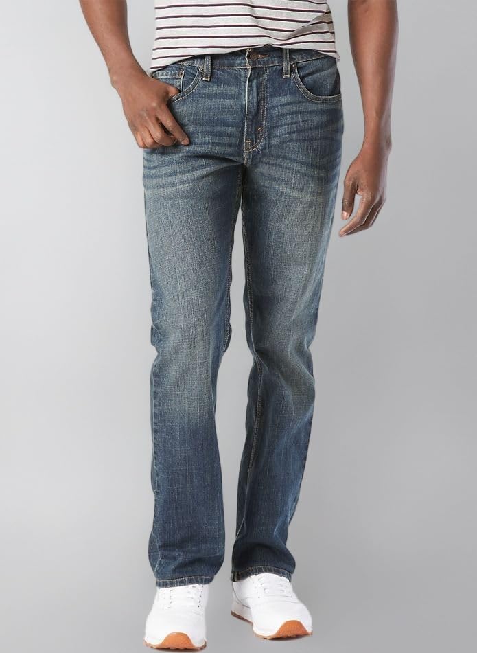Levi Strauss Signature Gold Men's Relaxed Fit Flex Jeans (Available in Big & Tall) Jeans