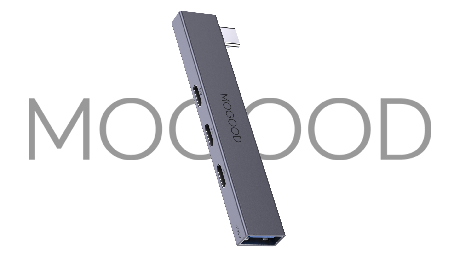 Amazon | MOGOOD USB Cハブ 4-in-1 USB ハブ Type C サポート60W