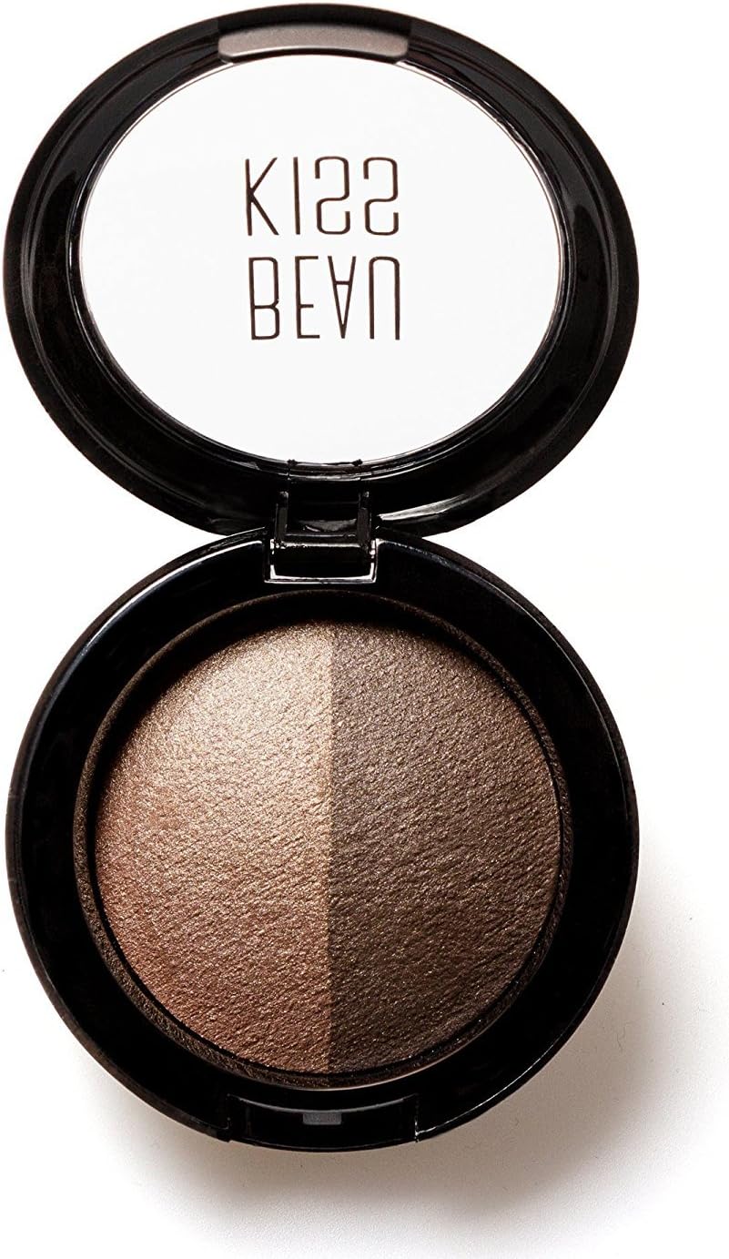 Beau Kiss Contour Eyeshadow Duo Makeup, Two True Hues Eyeshadow Collection Set - 0.18 Ounce (5.0g)
