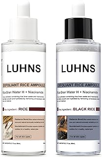 Suero de arroz y arroz negro, esencia facial ...