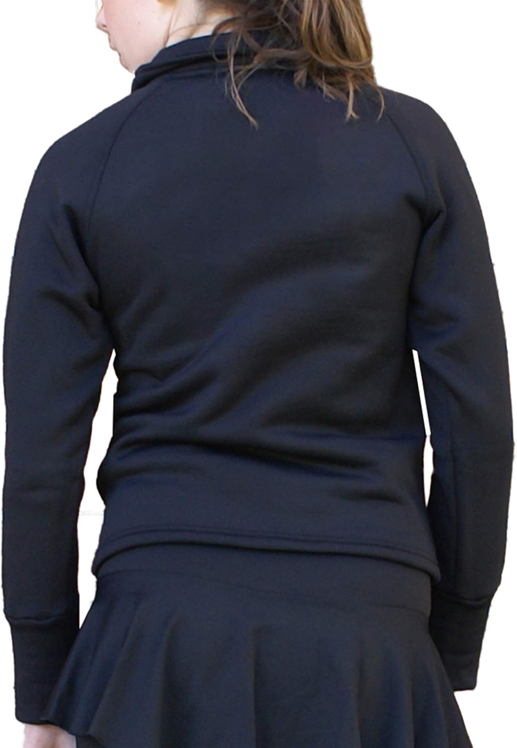 Victoria's Challenge Warm Fleece Ice Figure Skating Jacket Blue Pink Purple Black VJ1 : Sports & Outdoors