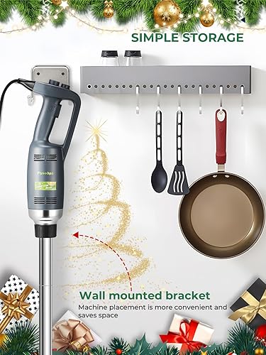 Miniatura 7 de Licuadora de inmersión comercial Mezclador de mano Mezclador de velocidad variable resistente 4000-16000RPM con eje extraíble de 20 pulgadas