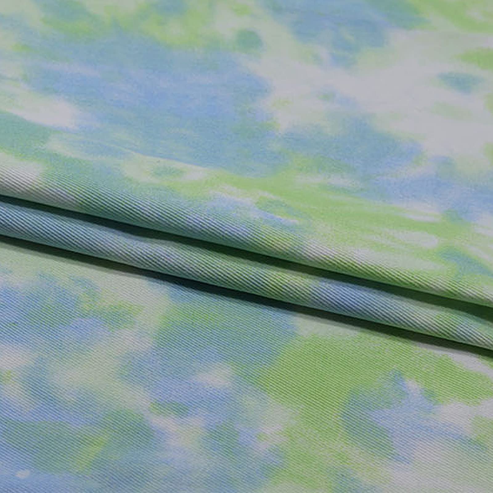 Tela vaquera para coser, tela vaquera teñida anudada, tela 100% algodón, tela de costura creativa para abrigos, chalecos, pantalones, faldas, vestidos, zapatos, sombreros, manualidades (tamaño: 1,5 x