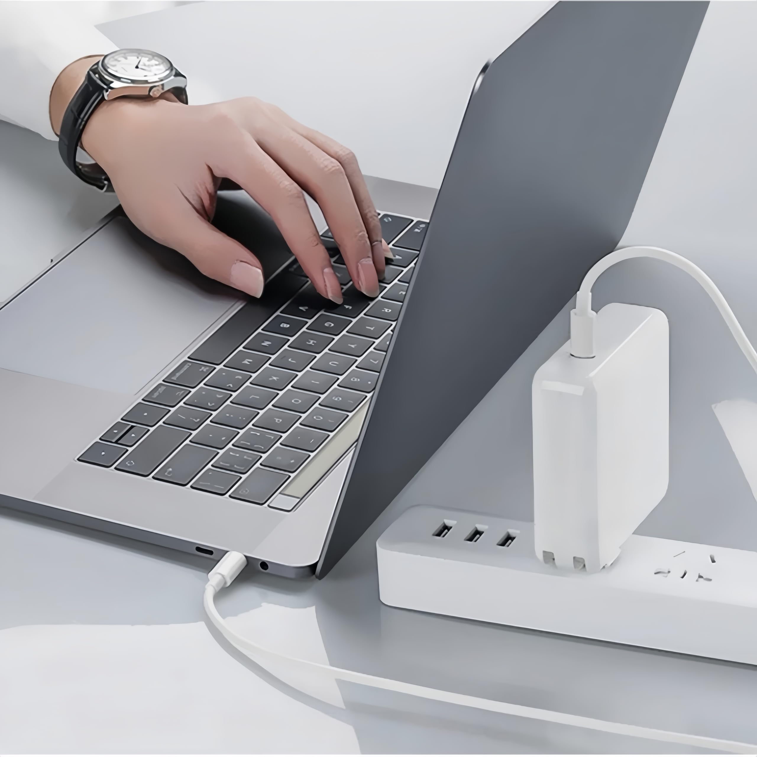 Cable de carga USB C a USB C (6.6 pies, 2 unidades) para iPhone serie 16, cable de carga rápida tipo C a C de 60 W para iPhone 15/16, 15/16 Pro, 15/16 Plus, 15/16 Pro Max, para Mac Book Pro/Air, iPad