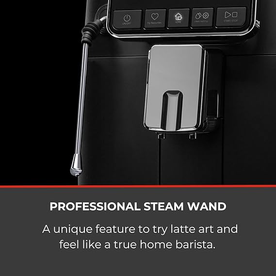 Gaggia Cadorna Barista Plus Super Automatic Espresso Machine, Black, Medium