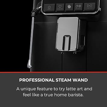 Gaggia Cadorna Barista Plus Super Automatic Espresso Machine, Black, Medium