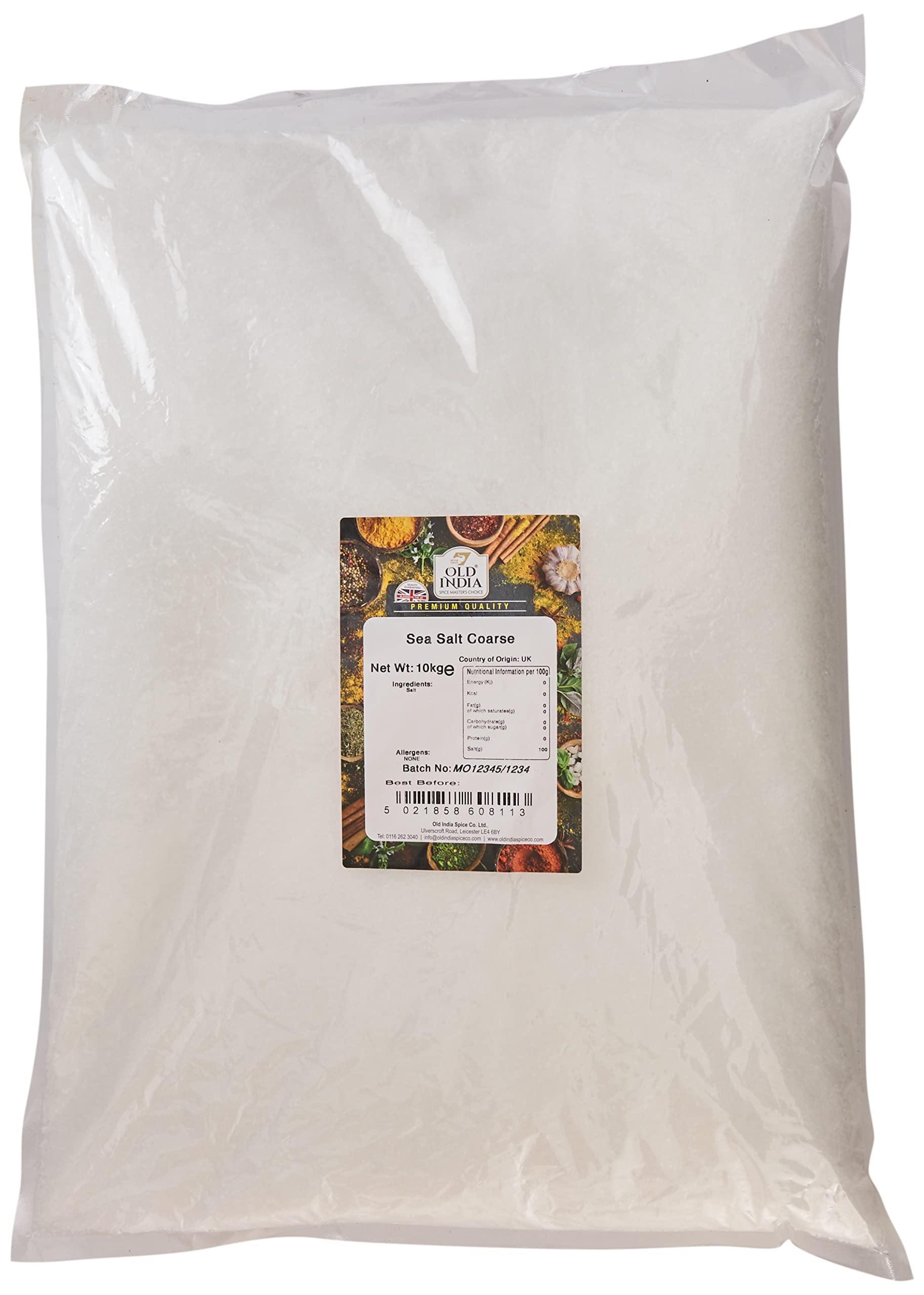 Old India Sea Salt Coarse 10kg