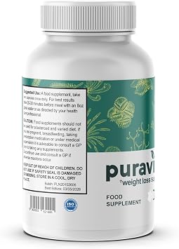 Puravive Capsules - Best Weight Loss Support for Men & Women - 2 Monthly Supply - Fitness Hero Supplements