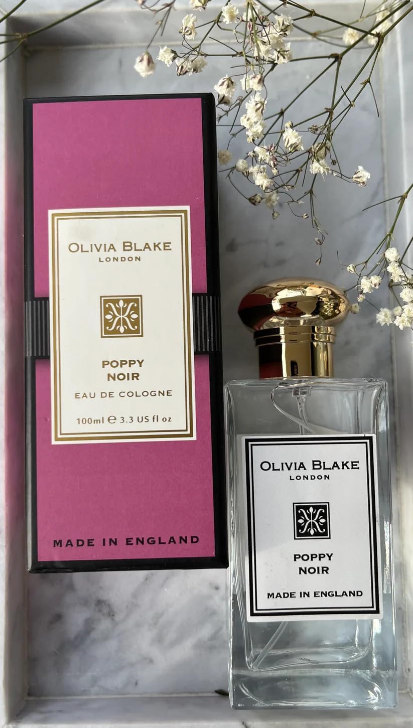 Olivia Blake Eau De Cologne 100ml POPPY NOIR Refreshing and