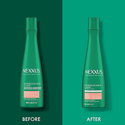 Miniatura 6 de Nexxus Unbreakable Care - Acondicionador espesante con queratina, colágeno, biotina para cabello fino y fino, 13.5 oz