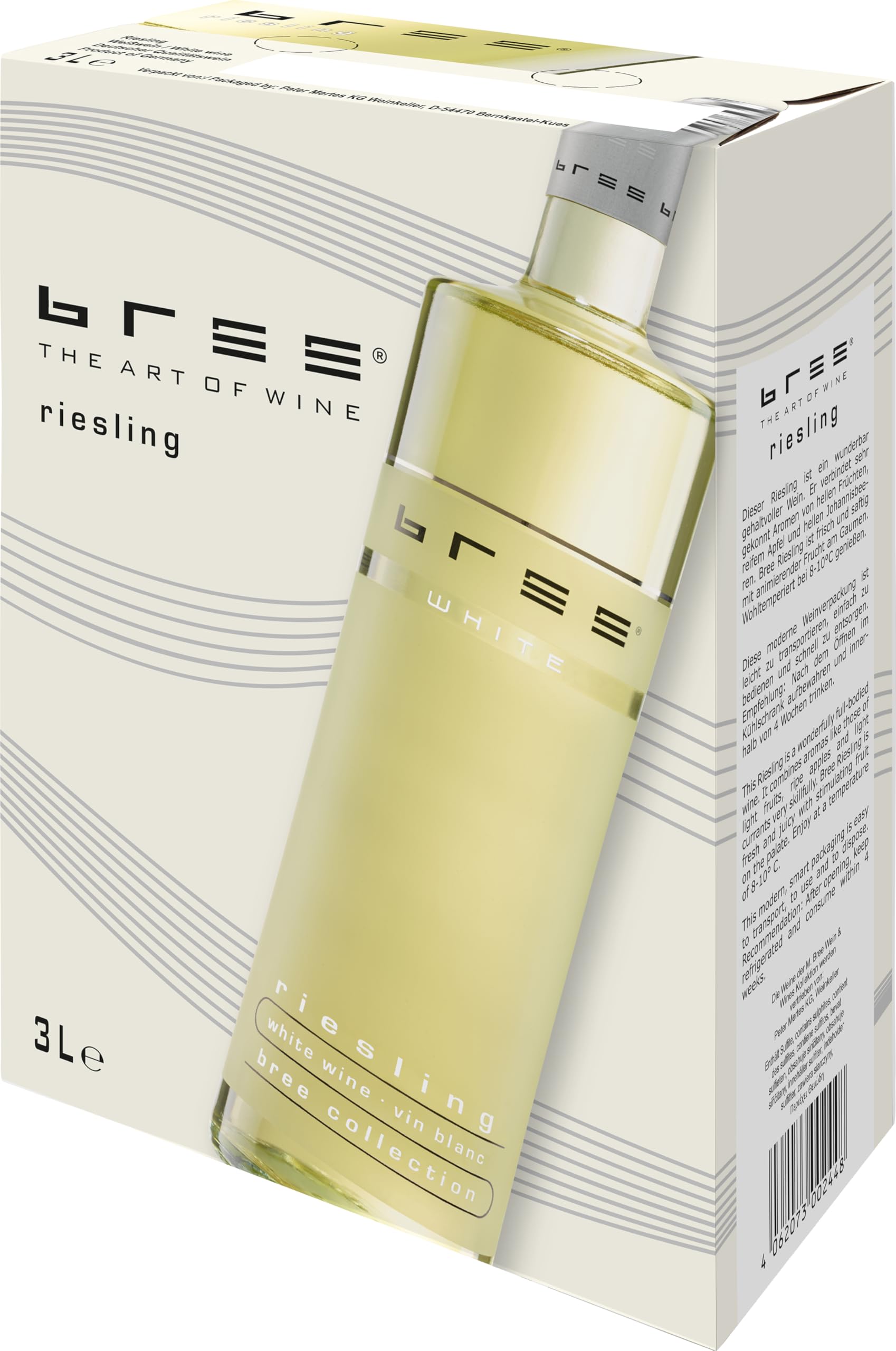 BREE Riesling feinherb (1 x 3,0l)